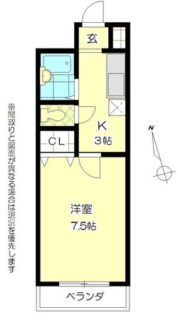 レジェ長田の物件間取画像